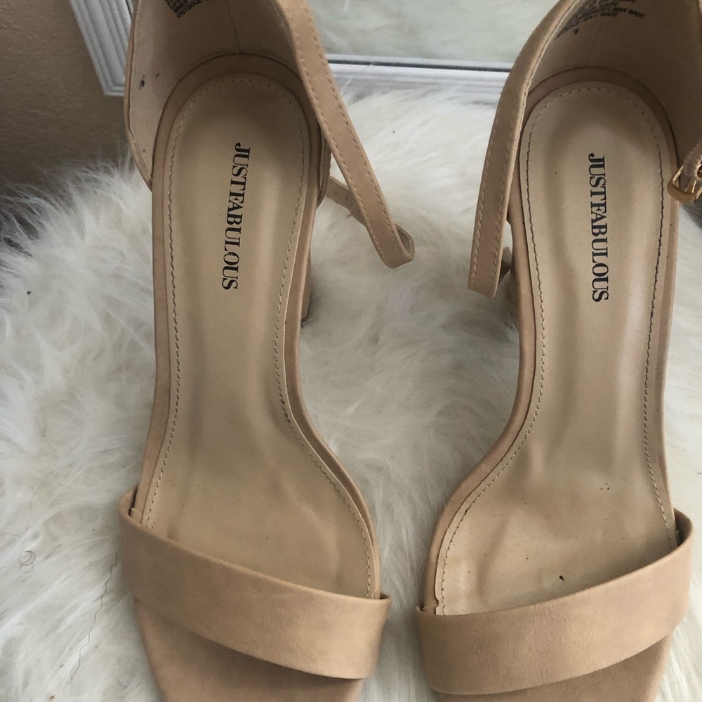 Heeled sandals!
